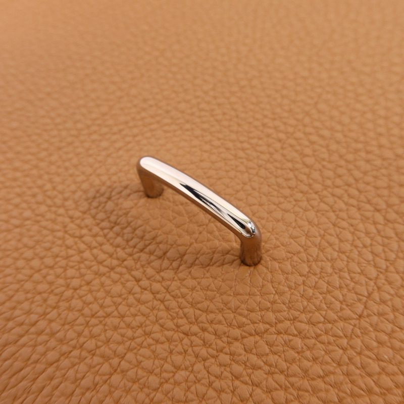 HERMES Togo皮革Steve Light Junior銀扣肩背袋Gold-8