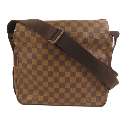 LOUIS VUITTON Damier Naviglio金扣肩背袋