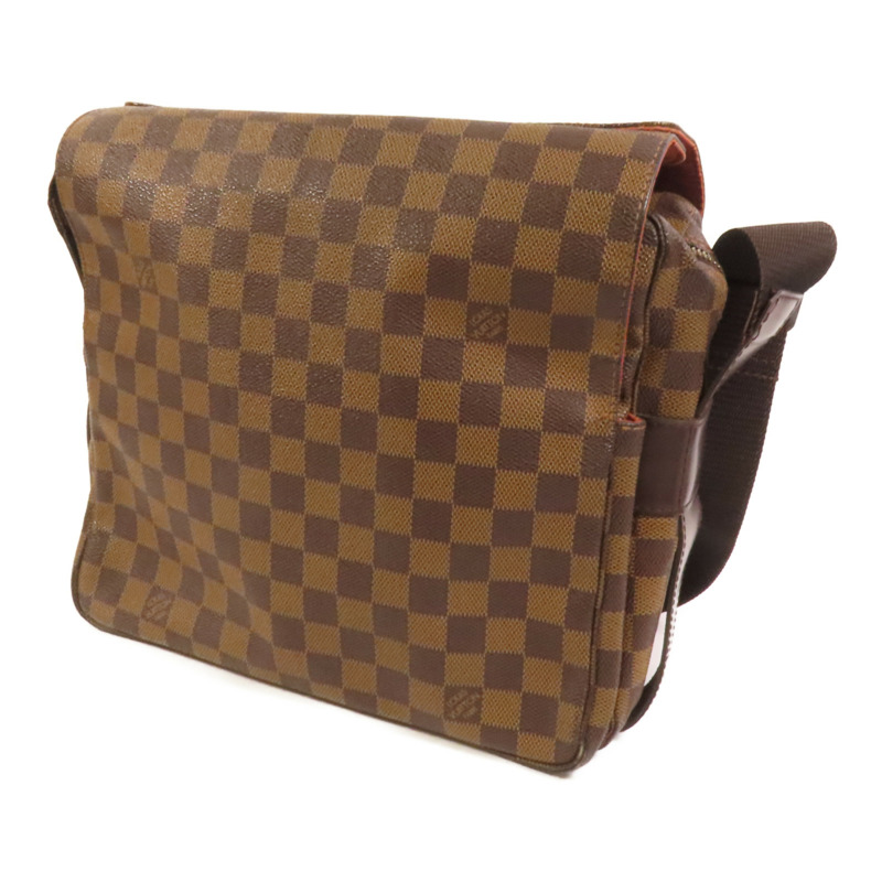 LOUIS VUITTON Damier Naviglio金扣肩背袋-2