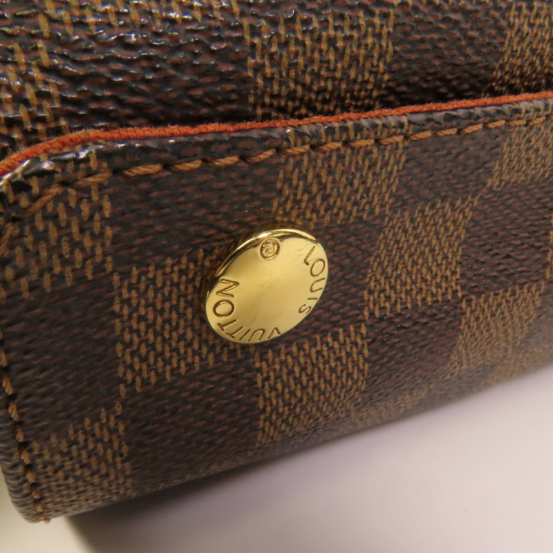 LOUIS VUITTON Damier Naviglio金扣肩背袋-6