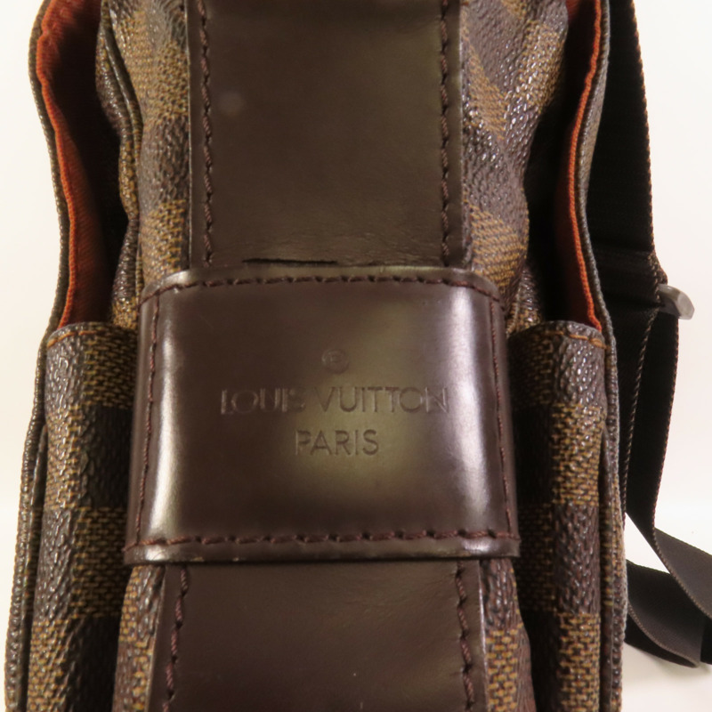 LOUIS VUITTON Damier Naviglio金扣肩背袋-7