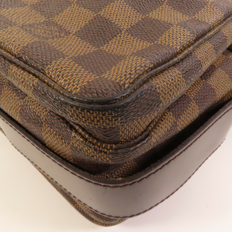 LOUIS VUITTON Damier Naviglio金扣肩背袋-14