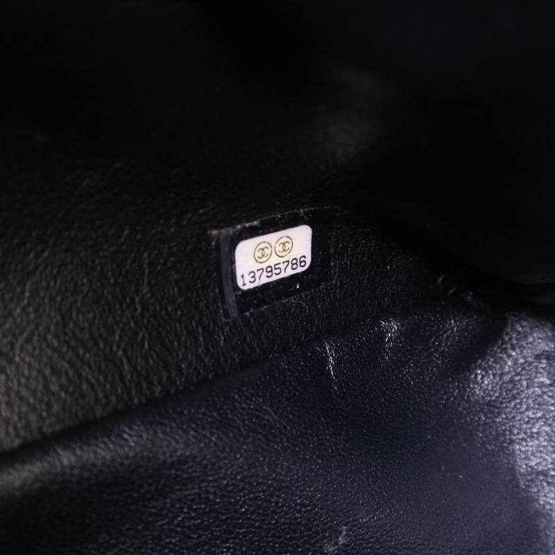 CHANEL 牛皮皮革Maxi Classic銀扣鏈帶肩背袋-8