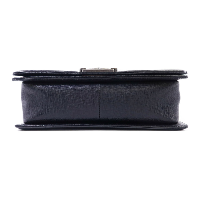 CHANEL 牛皮皮革Boy 25鏈帶肩背袋-3