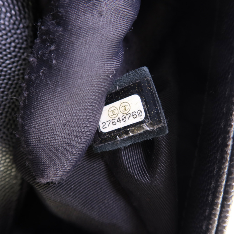 CHANEL 牛皮皮革Boy 25鏈帶肩背袋-8