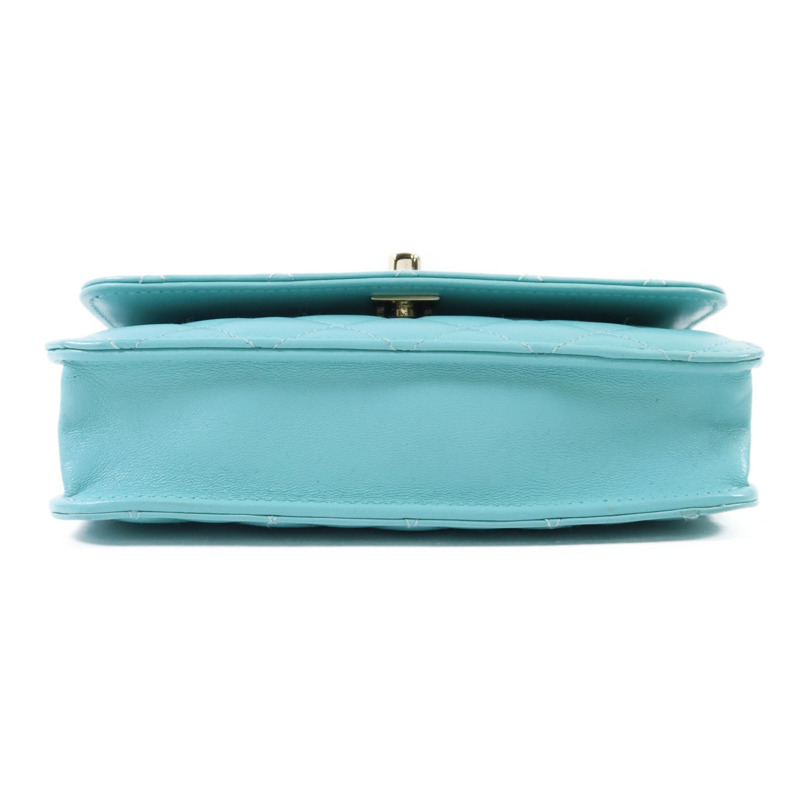 CHANEL 羊皮皮革Trendy CC金扣鏈帶肩背袋-3