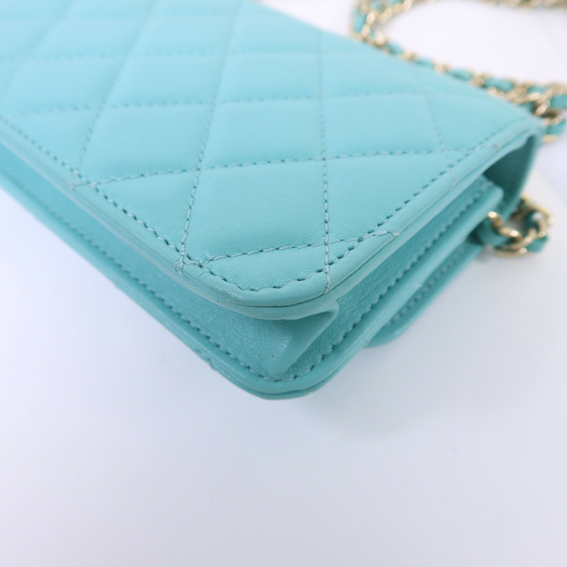 CHANEL 羊皮皮革Trendy CC金扣鏈帶肩背袋-13
