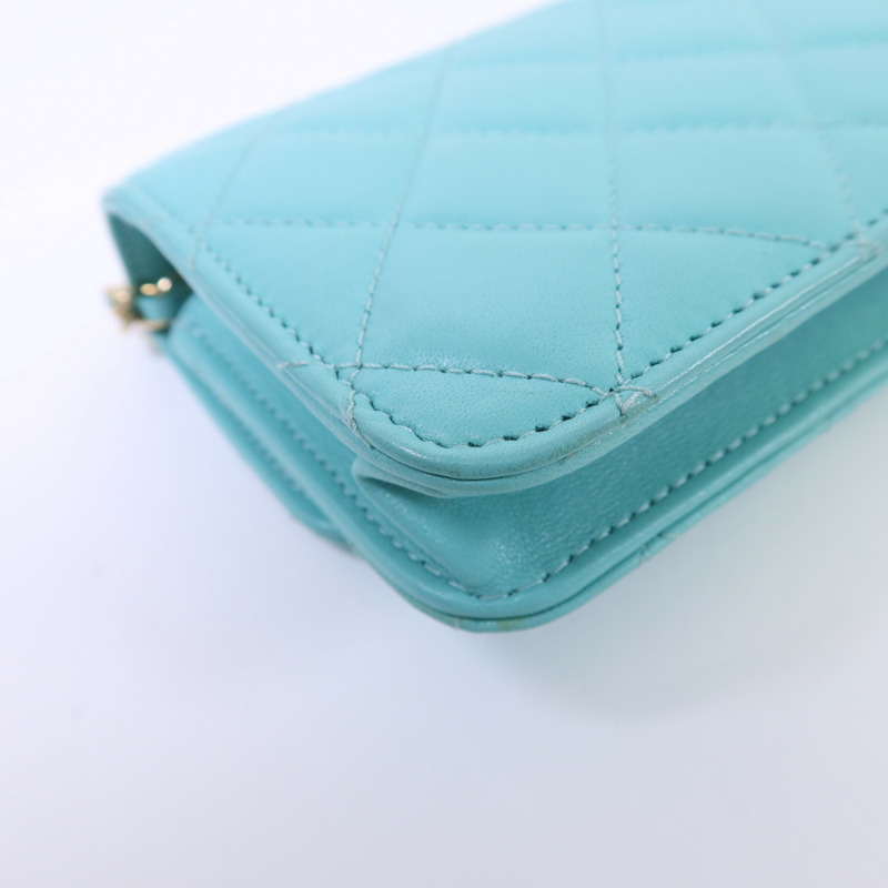 CHANEL 羊皮皮革Trendy CC金扣鏈帶肩背袋-14