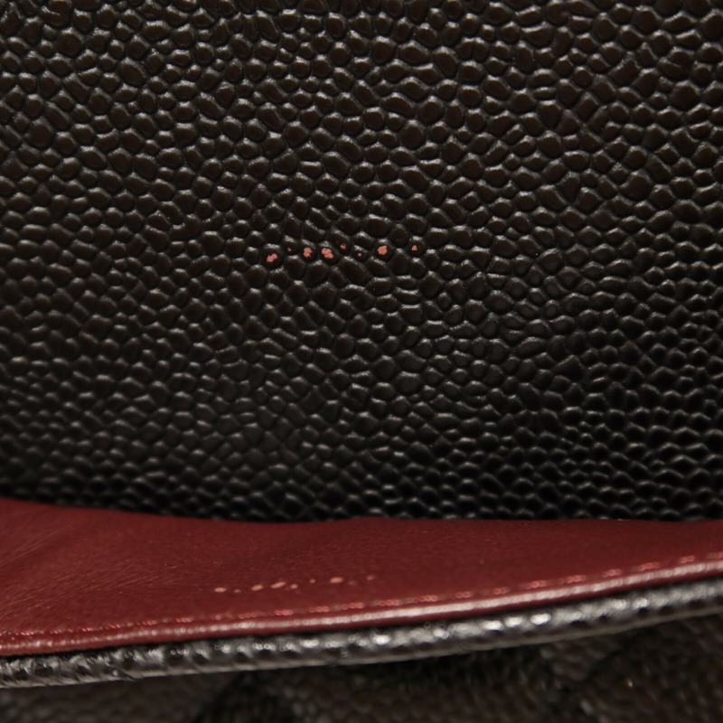 CHANEL 牛皮皮革Classic 25銀扣鏈帶肩背袋-14