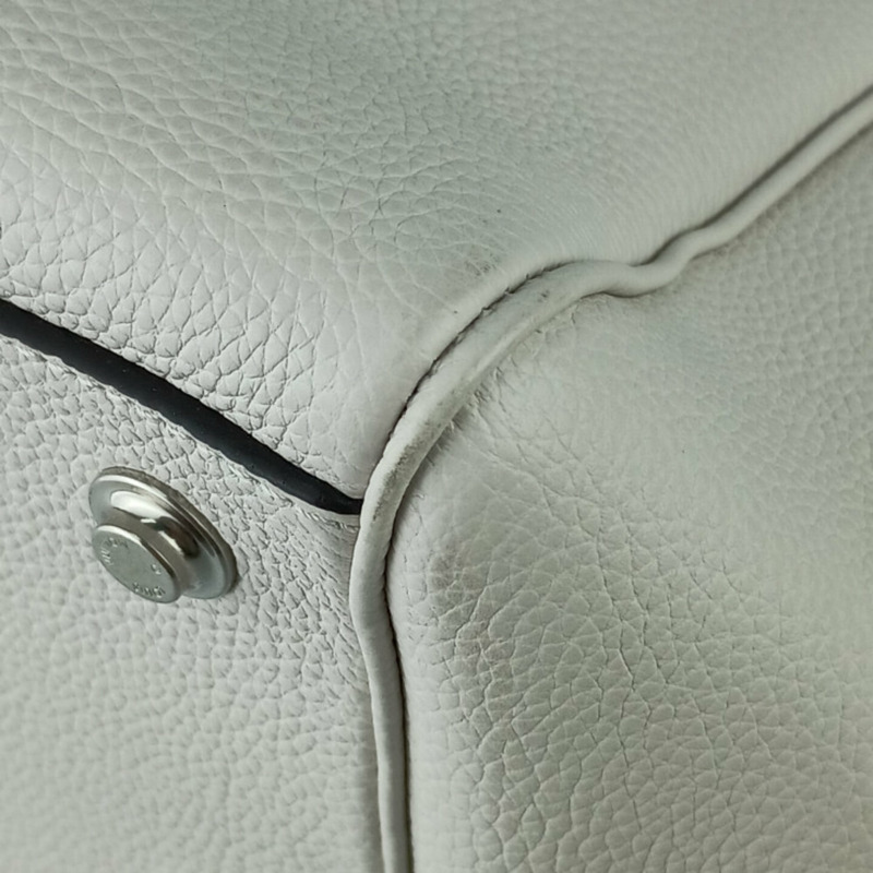 路易威登 Mila MM M55024 白色小牛皮女士手提包-4
