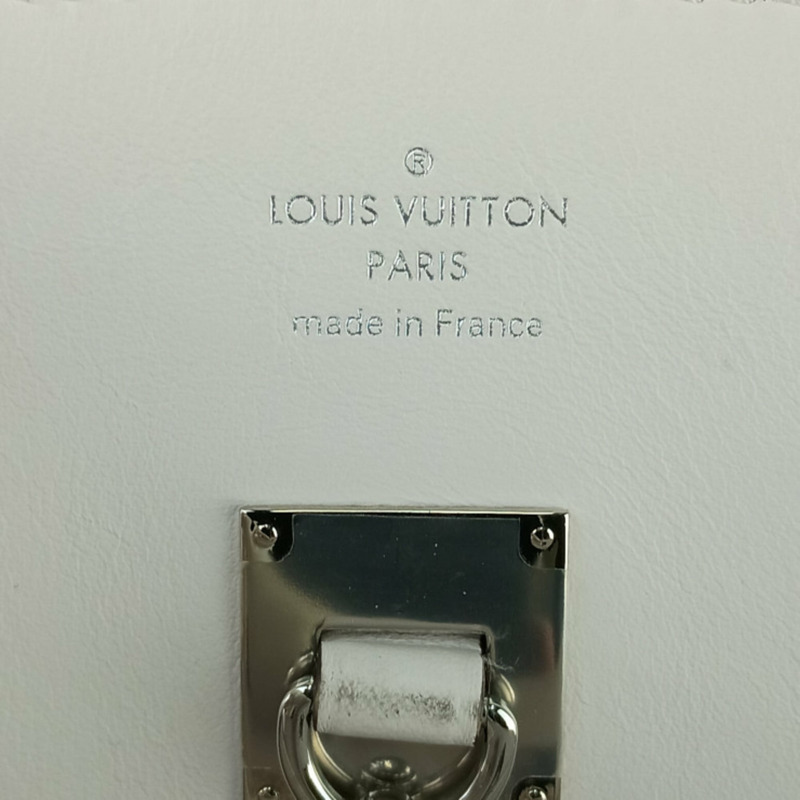 路易威登 Mila MM M55024 白色小牛皮女士手提包-7