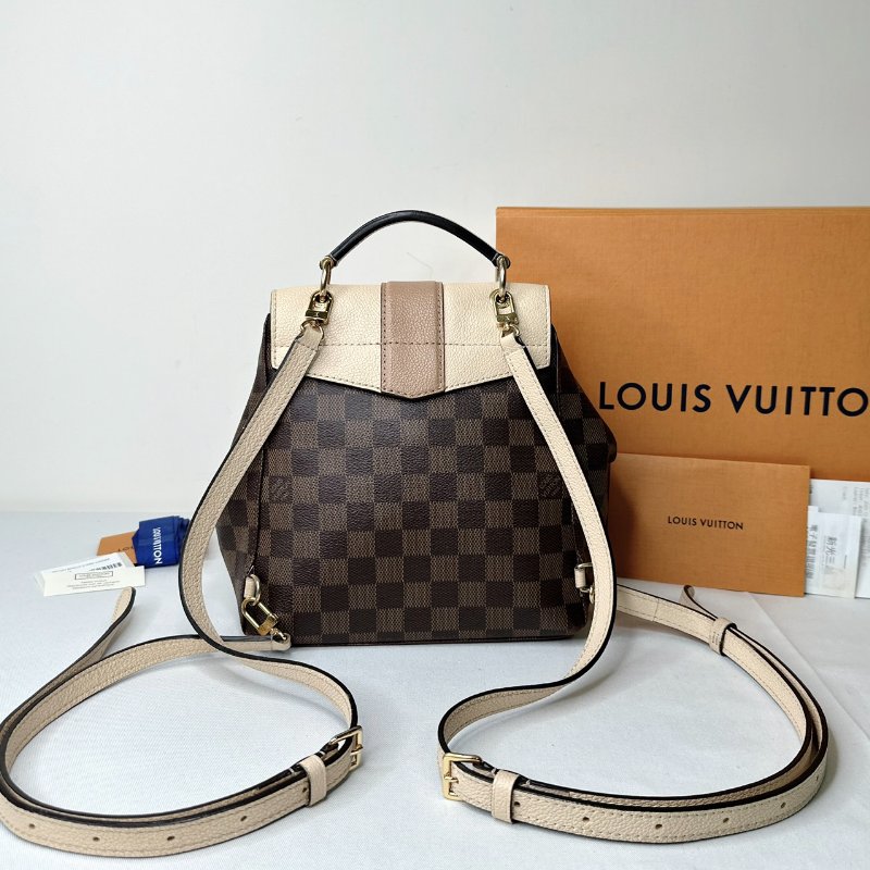 LV Clapton棋盤格雙肩背包-1