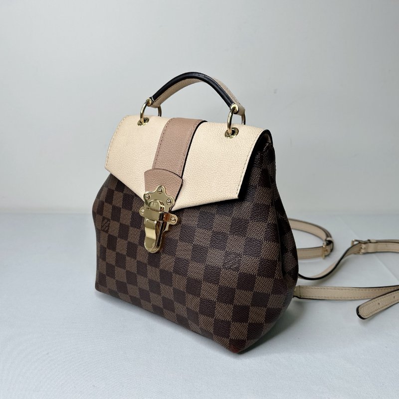 LV Clapton棋盤格雙肩背包-2