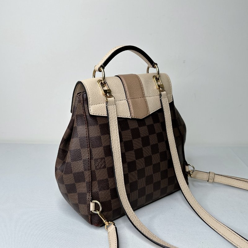 LV Clapton棋盤格雙肩背包-3