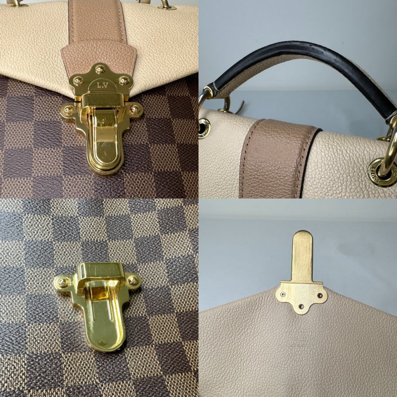 LV Clapton棋盤格雙肩背包-7