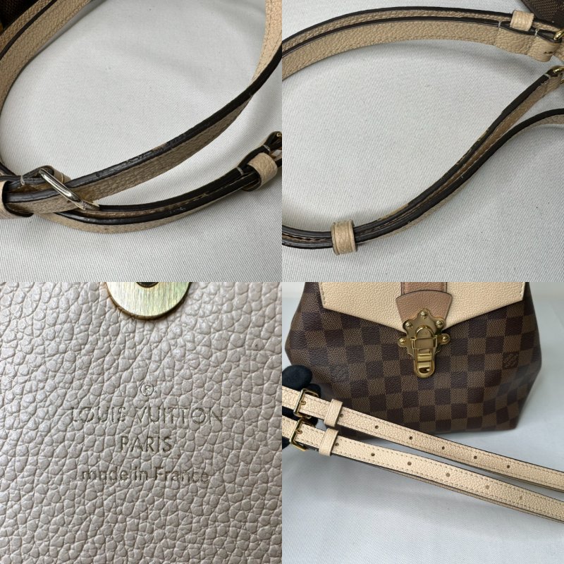 LV Clapton棋盤格雙肩背包-8