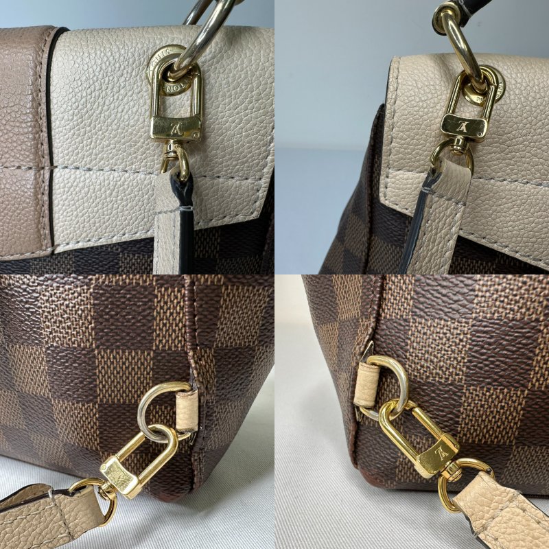 LV Clapton棋盤格雙肩背包-9