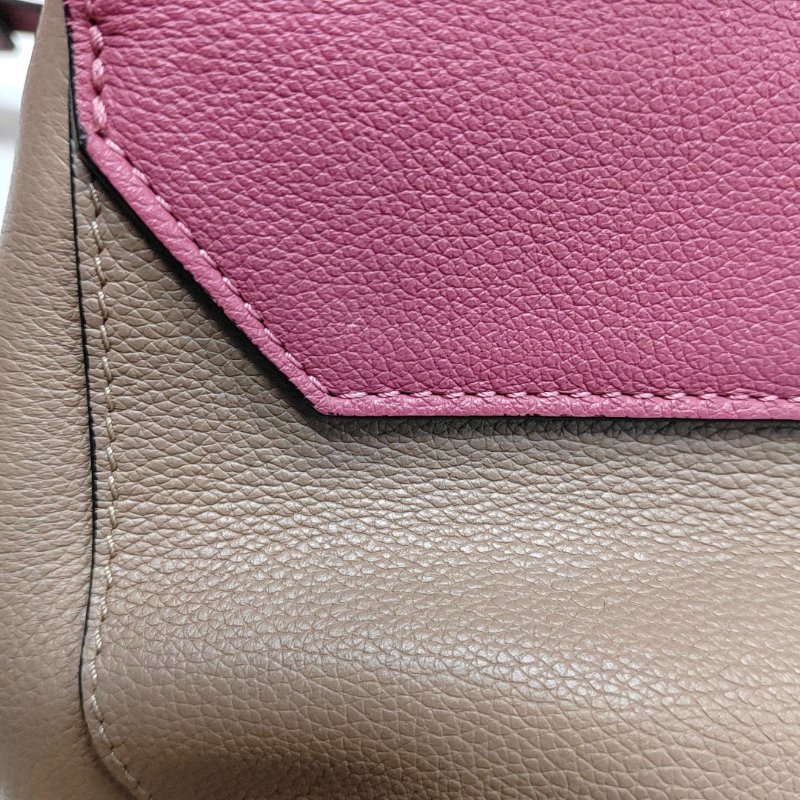 LOUIS VUITTON LOCKME BB 多色牛皮單肩包手提包斜挎包銀色五金可拆卸肩帶-11