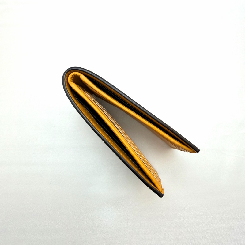 gucci 473954 黃虎頭短夾-3