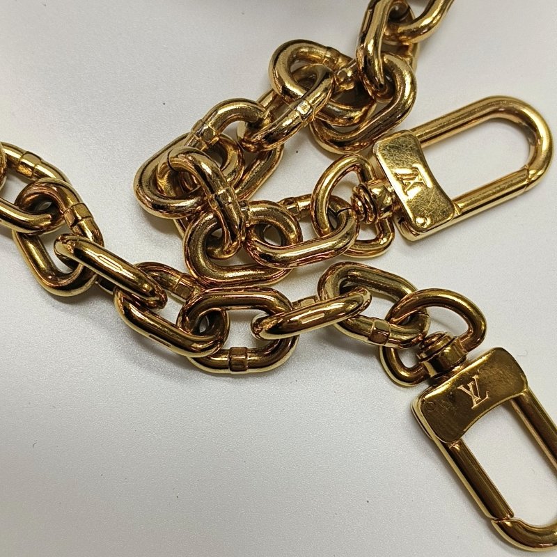 LOUIS VUITTON TRUNK黑色EPI牛皮水波紋斜挎包單肩包金色五金可拆卸肩帶-14