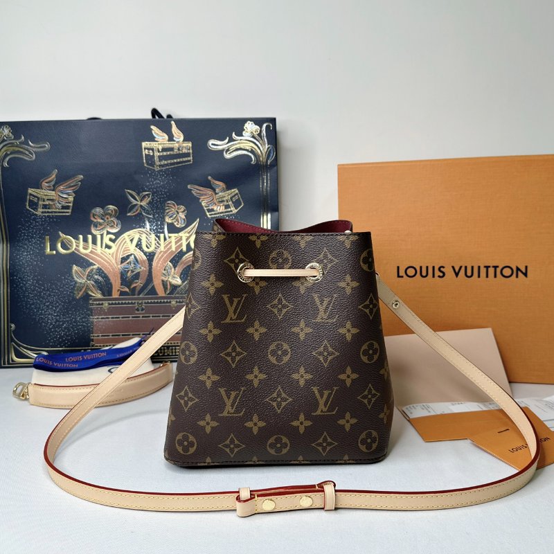LV 新款Neonoe BB老花水桶包-1
