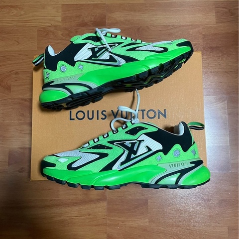 路易威登Lv Runner Tatic低幫休閒鞋 男款 綠色41碼