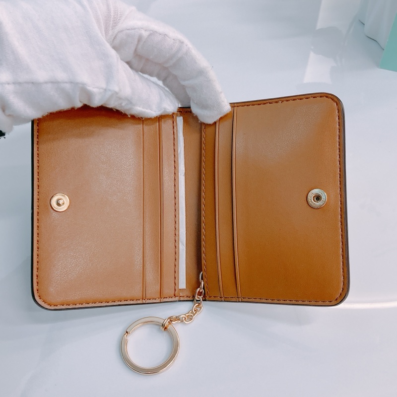 MS0514 COACH 蔻馳象牙白色卡包連鎖匙扣位CARD CASE CALFKSKIN-11