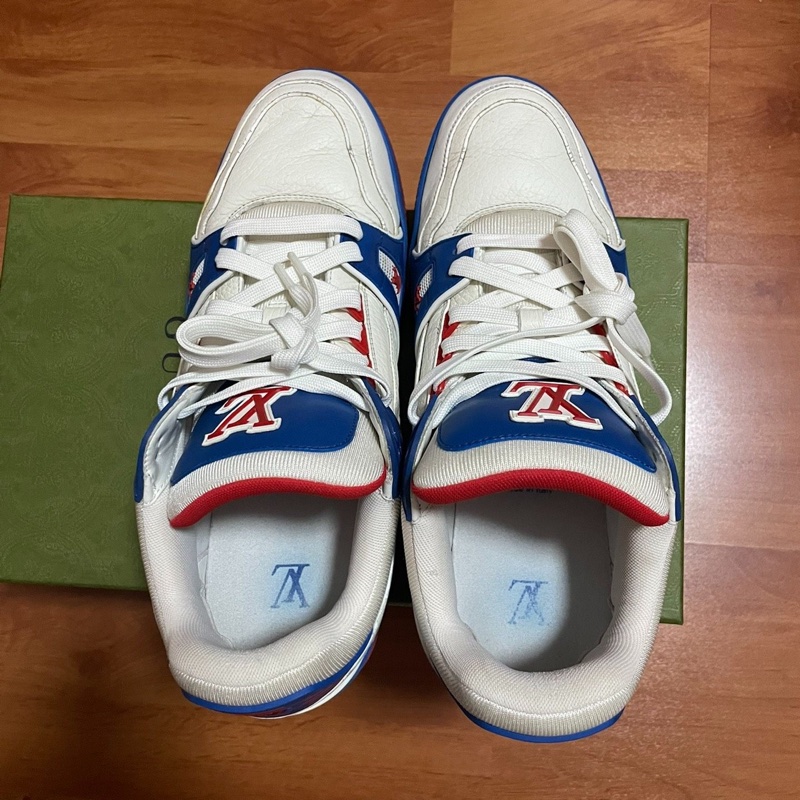 Lv Trainer白藍 路易威登鋼鐵俠配色 尺碼：44碼-3