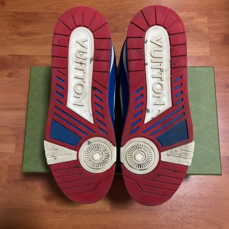 Lv Trainer白藍 路易威登鋼鐵俠配色 尺碼：44碼-7