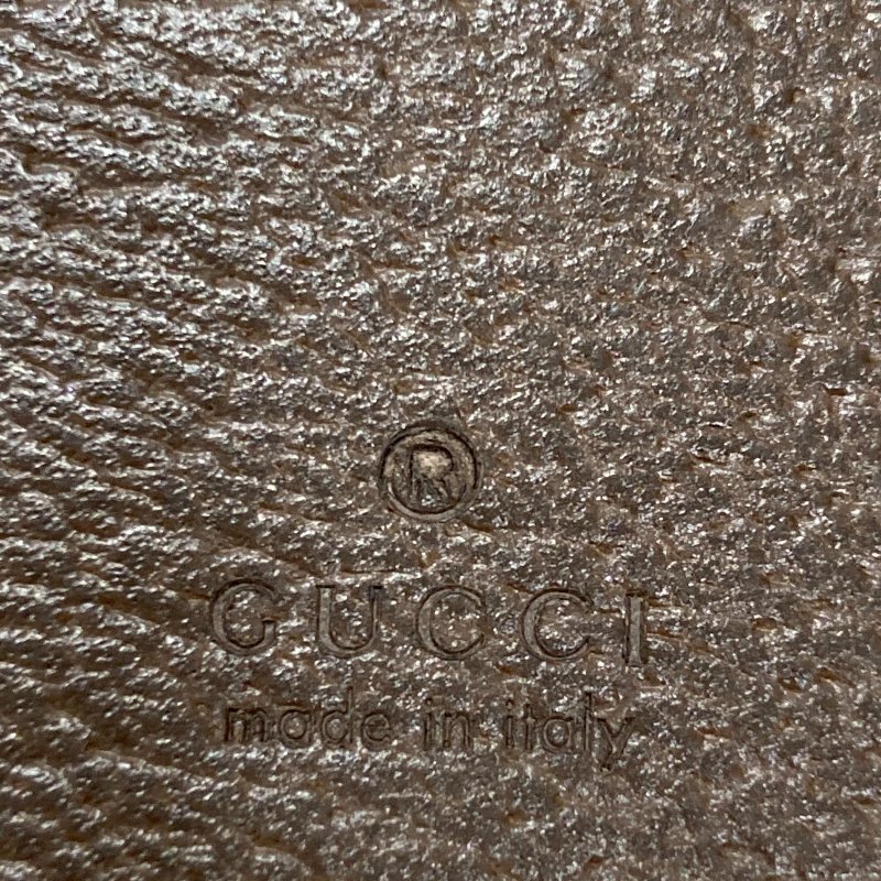 GUCCI 古馳 817197 GG SUPREME 皮革卡夾包 米色-5