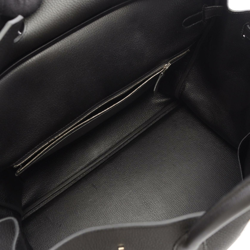 愛馬仕 Birkin 40 手提包，Togo 皮革，黑色，二手，女士，帶五金配件。-2