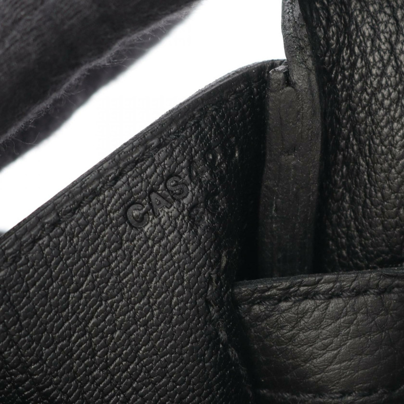 愛馬仕 Birkin 40 手提包，Togo 皮革，黑色，二手，女士，帶五金配件。-4