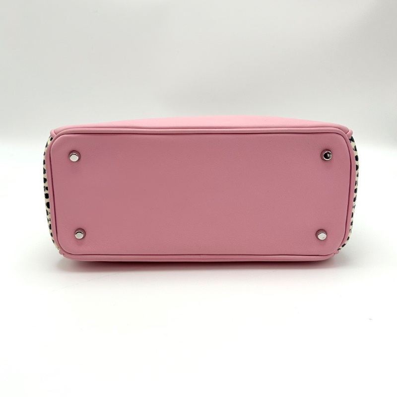 DIOR 拼色拼皮銀扣vip手提肩背斜背包23*16*10 99新配件保卡塵袋-4