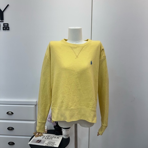 Polo Ralph Lauren鵝黃色衛衣