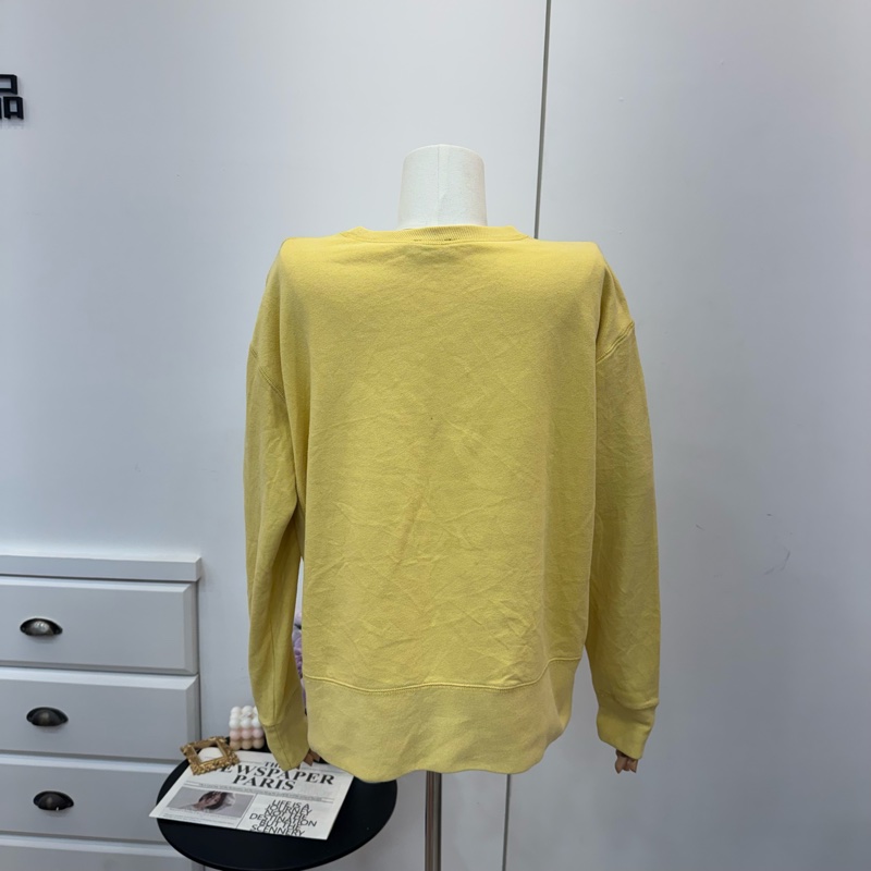 Polo Ralph Lauren鵝黃色衛衣-3