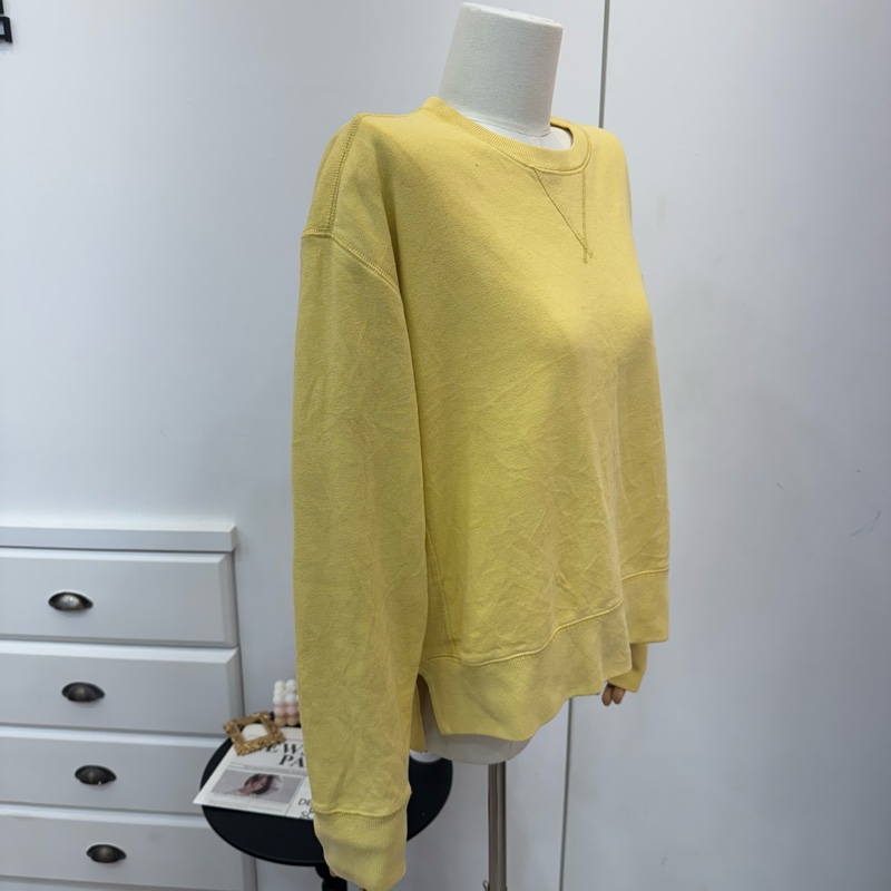 Polo Ralph Lauren鵝黃色衛衣-5