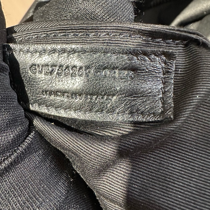 YSL聖羅蘭羊皮托特包 黑色-8