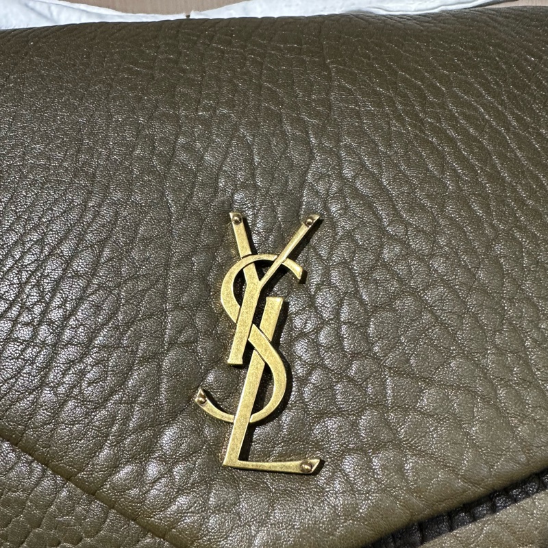 YSL聖羅蘭CALYPSO手提包單肩包 淺麝香色-4