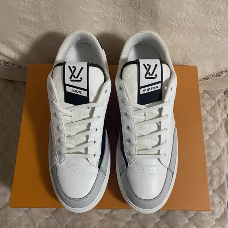 路易威登正品Lv charlie熊貓板鞋 黑白色 44.5碼-3