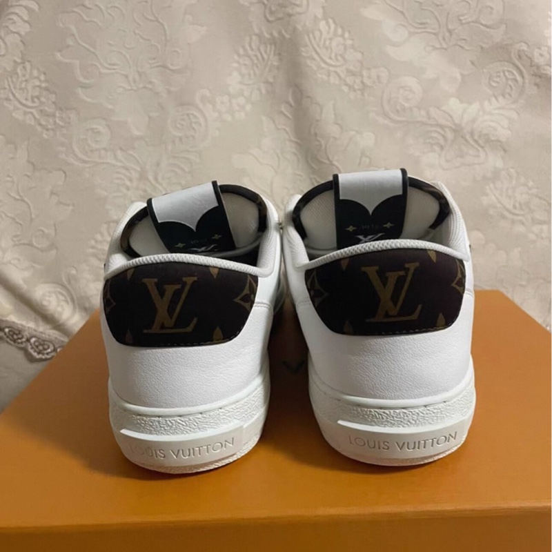 路易威登正品Lv charlie熊貓板鞋 黑白色 44.5碼-6