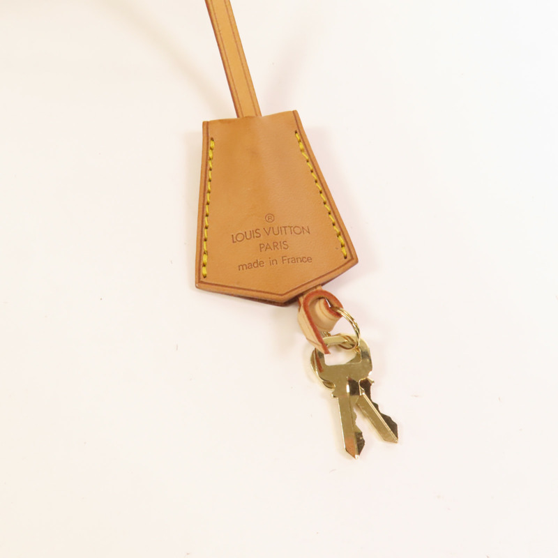 LOUIS VUITTON Monogram Cherry Blossom Papillon金扣肩背袋-5