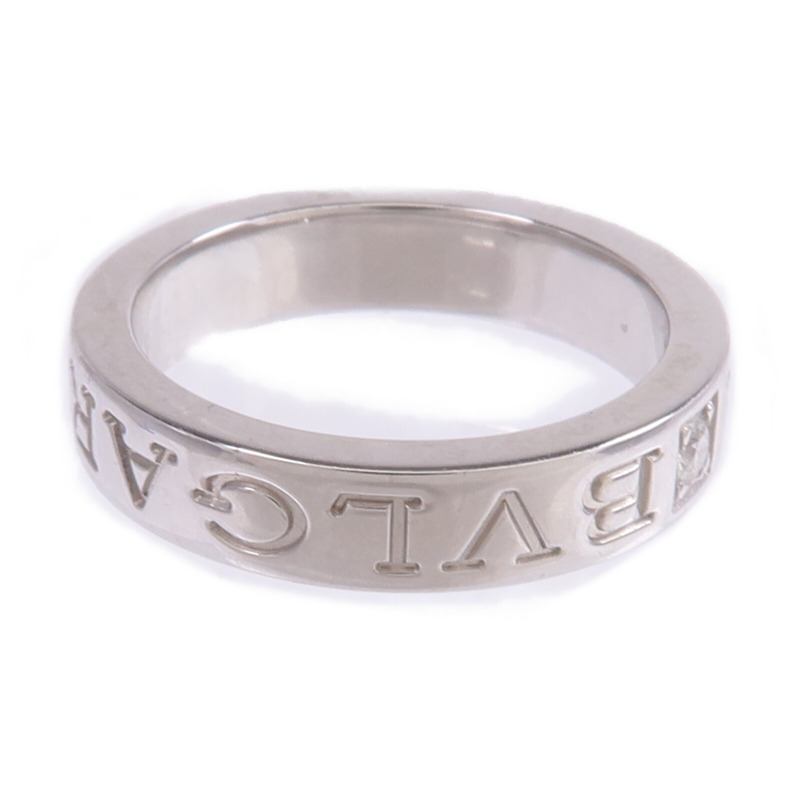 BVLGARI 18K白金B.zero 1 Ring鑽石戒指US#5-3