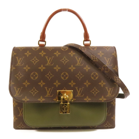 LOUIS VUITTON Monogram Marignan金扣手挽肩背兩用袋