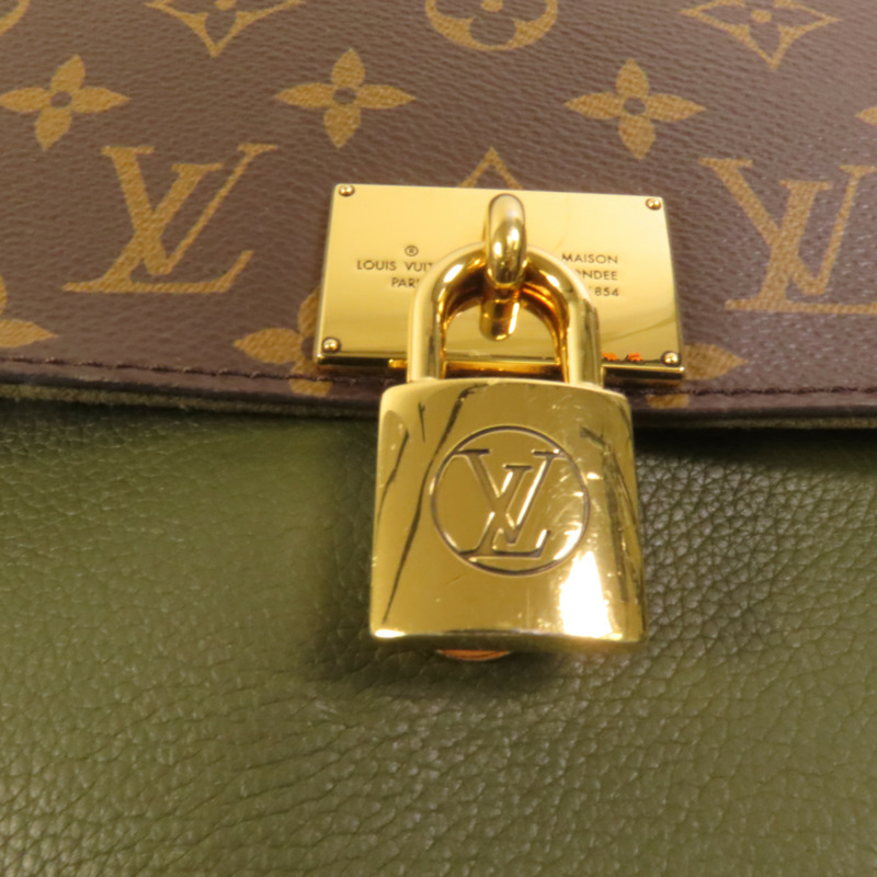 LOUIS VUITTON Monogram Marignan金扣手挽肩背兩用袋-7