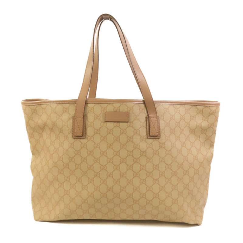 GUCCI 塗層帆布GG Supreme Tote Bag手挽袋-0