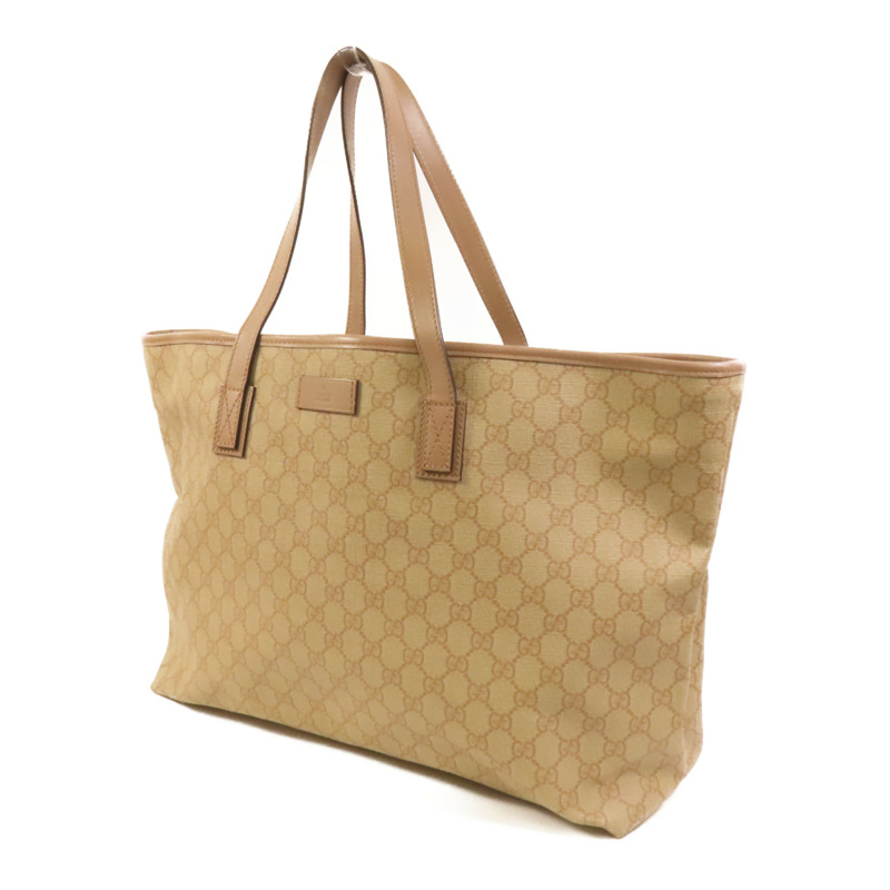 GUCCI 塗層帆布GG Supreme Tote Bag手挽袋-2