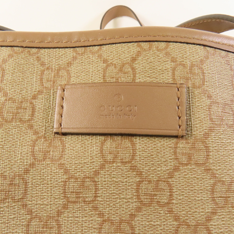GUCCI 塗層帆布GG Supreme Tote Bag手挽袋-6