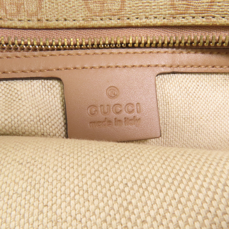 GUCCI 塗層帆布GG Supreme Tote Bag手挽袋-7