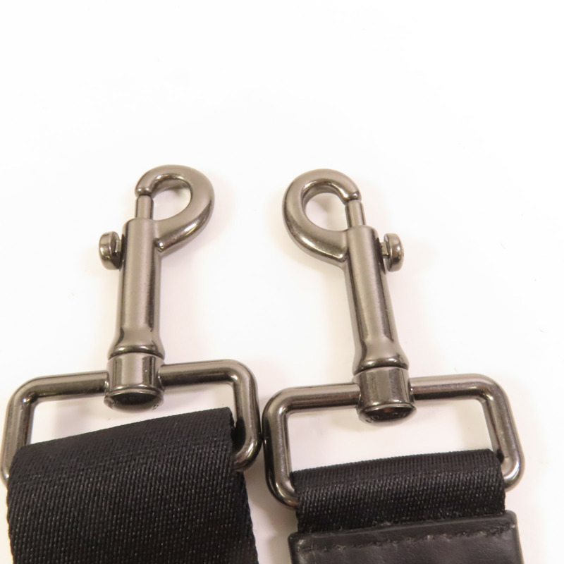 COACH 塗層帆布Sholder Bag銀扣肩背袋-5