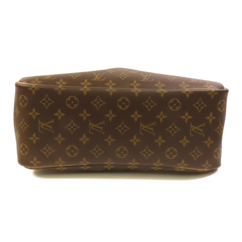 LOUIS VUITTON Monogram Deauville GM金扣手挽袋-3